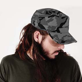 Cappelli con visiera beechfield cappellino camouflage army