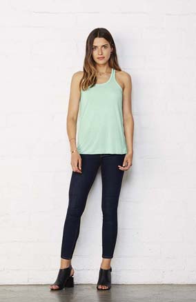 Canotte bella & canvas tank top flowy schiena nuotatore