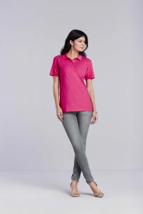Polo gildan polo donna softstyle doppio piqué