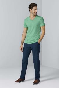 Magliette gildan uomo con scollatura a v softstyle®