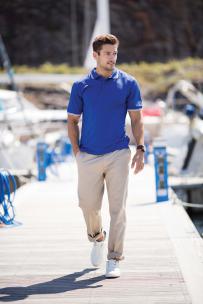 Polo henbury polo uomo cool plus® con colletto rigato
