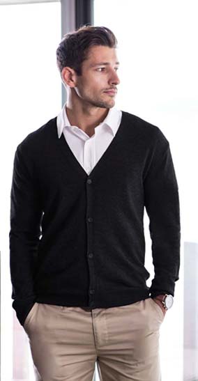 Cardigan henbury men's v button cardigancardigan uomo