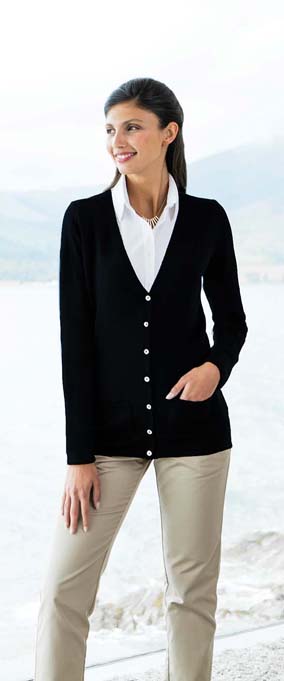 Cardigan henbury ladies' v cardigancardigan donna