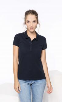 Polo kariban polo piqué donna maniche corte