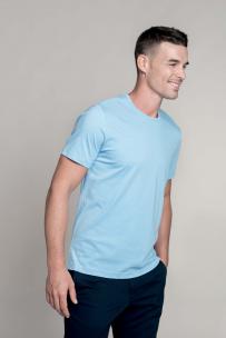 Magliette kariban uomo maniche corte scollo tondo