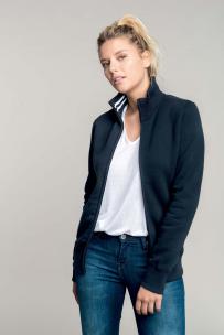 Giacche kariban felpa donna full zip