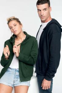 Felpe kariban felpa con cappuccio e zip