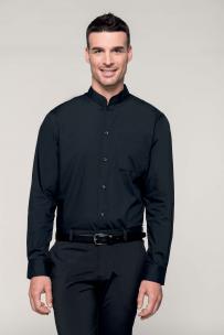 Camicie kariban camicia uomo collo alla coreana