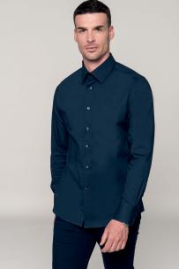 Camicie kariban camicia uomo maniche lunghe