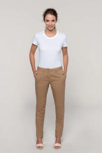 Pantaloni kariban pantaloni in chino da donna