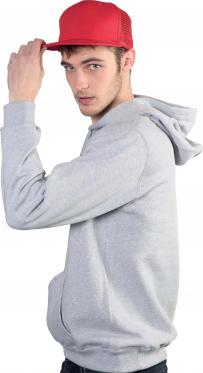 Cappelli con visiera k-up cappellino trucker 6 pannelli, visiera piatta