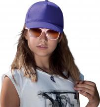 Cappelli con visiera k-up cappellino bambino in cotone - 5 pannelli