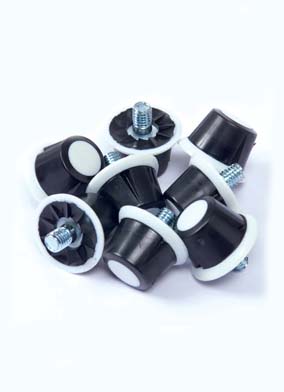 Attrezzature sportive proact confezione da 100 tacchetti nylon