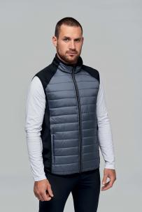 Giacche proact gilet sportivo con doppio materiale
