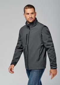 Giacche proact giacca softshell maniche staccabili