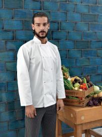 Giacche premier long sleeve press stud chef's jacketgiacca da cuoco maniche lunghe
