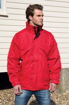 Giacche result giacca 3 in 1 con interno in pile