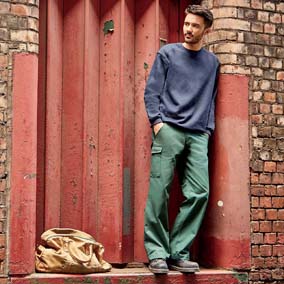 Pantaloni russell pantalone da lavoro in twill lunghezza 32”