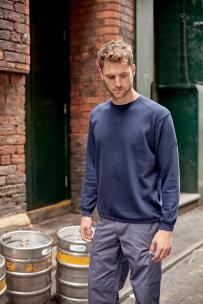 Felpe russell felpa da lavoro con maniche set-in