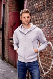 Felpe russell felpa authentic con zip e cappuccio