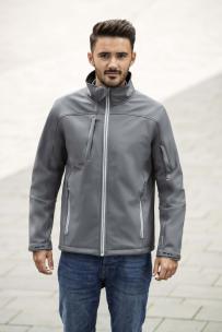 Giacche russell giacca da uomo in softshell bionic-finish®