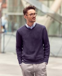 Pullover russell maglioncino con scollatura a v