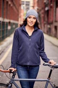 Giacche russell pile donna con zip intera outdoor