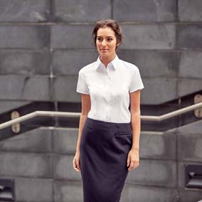 Camicie russell camicia donna herringbone (lisca di pesce)