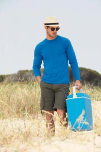 Magliette fruit of the loom value weight maniche lunghe