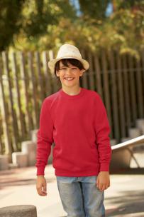 Felpe fruit of the loom kids raglan sweat (62-039-0)felpa bambino maniche raglan