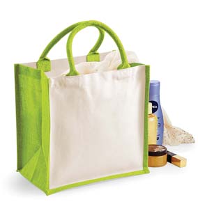 Borse westford mill printers' midi jute bag